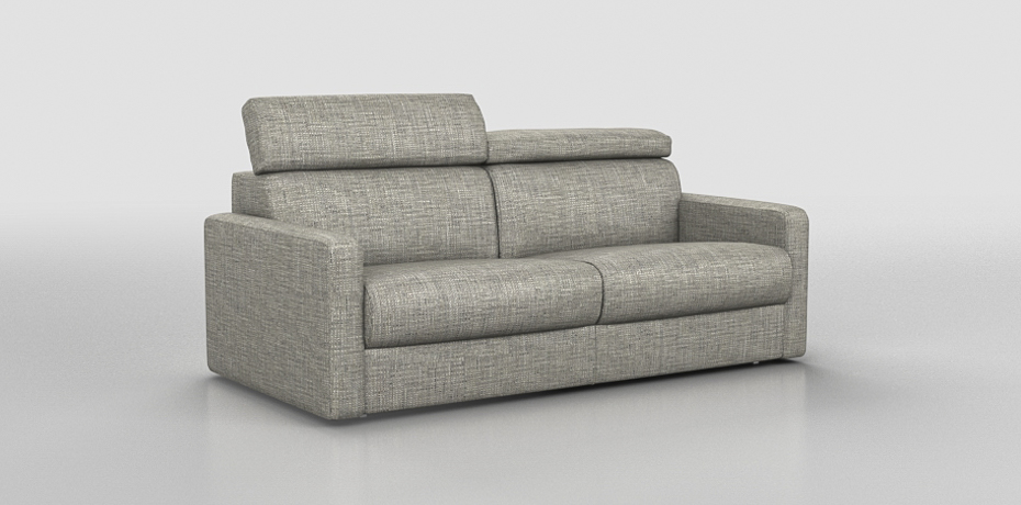 Montecchio - 4 seater sofa bed slim armrest